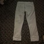 Citizens of Humanity White Dani Cropped Straight Leg Jeans 26 Classic Preppy Photo 2