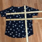 White Birch  Black and white Top Large Short Sleeve Photo 2