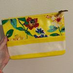 Kate Spade Floral Yellow Flat Pouch Clutch Photo 0