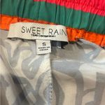 Sweet Rain Monstera Print Wide-Leg Palazzo Pants – Size Small Photo 3