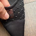 Touch of Nina Elegant Black Heels with Mesh Detail Size 7 Photo 5