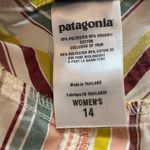 Patagonia  Netty Skirt Striped Pockets Casual Core Summer Beachy Resort Size 14 Photo 8