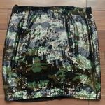 L'Agence  Phoebe Metallic Sequined Camo Skirt Size 10 Photo 6