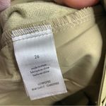 We Wore What  revolve faux leather green‎ oat kick flare pants size 27 minimalist Photo 8