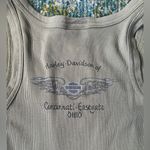 Harley Davidson Harley-Davidson logo Ohio olive green tank top, size medium Photo 5