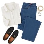 Gloria Vanderbilt Amanda Women’s Classic Fit Jeans Dark Wash Size 14P Petite EUC Photo 0