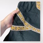 Free People  Black‎ Nerfertiti Bodycon Mini Dress Boho Party Size Large Photo 7