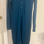 Parade Waffle Knit Onsie Blue Photo 0