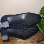 Lifestride Womens 7M Blue Fabric Block Heel Pumps Career Wear Comfort Workwear Black Size 5 Photo 6