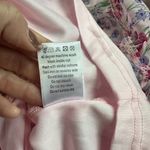 ZARA  Purple Pink Floral Ruched Sheer Long Sleeve Mini Dress Size Small Photo 11