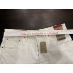 Levi's Levi’s 501® Original Fit High Rise Womens Shorts Sz 31 White Raw Frayed Hem NWT Photo 9