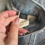 Marithe Francois Girbaud denim jeans and buttondown sleeveless vest SET, sz L/8 Blue Photo 6