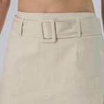 A'Gaci Vintage  Too Women's Skirt Cargo Khaki Belted Early 2000s Mini Skirt Size M Photo 0