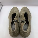 OTBT  Womens 6.5M Shoes Gray Leather Slip On Comfort Booties Photo 4