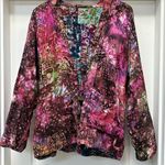 Sacred Threads  batik patchwork reversible Women's Jacket size m/L Photo 3