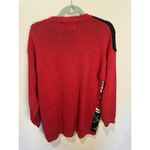 Tiara International Christmas Cardigan Poinsettia Noel Bells Santa M 1995 Women Photo 1