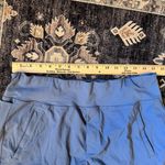 Athleta  Trekkie North Shorts Blue Zipper Pockets Size 12 Photo 15