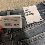 Never Worn High Rise Boyfriend Jeans Blue Size 0 Photo 3
