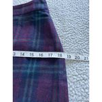 English Factory  Blue Tartan Plaid White Cotton Combo Midi Skirt Womens Size M* Photo 11