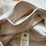 Lululemon  Align Light Ivory/White High-Rise Side-Stripe Short 6” Size 10 Photo 4