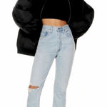 AGOLDE  Riley High Rise‎ Straight Crop in Shatter Size 30 Photo 0