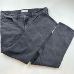 Abercrombie & Fitch Black Women's Mid Rise 90s Straight Jean 32 14R Photo 2