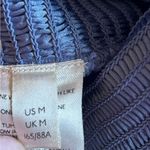 Urban Outfitters  Bohemian Light Blue Satin Style Crop Top blouse Size Medium Photo 9