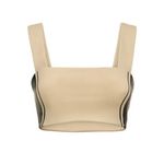 We Wore What ‎ longline bandeau top beige SIZE SMALL Photo 1
