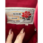 Pink Peony VINTAGE PEONY AUTHENTIC ASIAN SATIN JACKET SIZE XL Photo 1