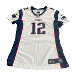 Nike Tom Brady #12 New England Patriots Jersey  Womens size S Photo 0