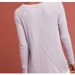 Maeve by Anthropologie Pearson Thermal Waffle Weave Pullover Top - Size - Medium Photo 3