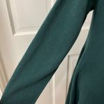 J.Jill  Sz M Evergreen Fit Flare Tiered Sweater Dress Cotton Blend Holiday Cozy Photo 6