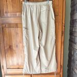 Oh Polly Oversized, Wide Leg, Parachute Cargo Pants. Size Large. Photo 5