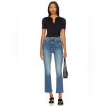 Mother The Hustler Ankle Fray in Healing Jar Blue Size 26 Photo 1