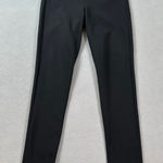 Theory  Slim Leg Pants Womens L Shawn C Fix Ponte Black Stretch Pull MADE IN USA Photo 0