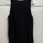 Lila Rose Black Keyhole Sleeveless Blouse Photo 8