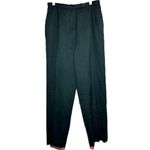 Pendleton Vintage  Tru Fit Dress Pants 90s 100% Virgin Wool Pleated Green 14 Photo 2