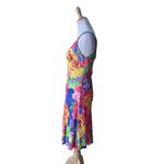 Jams World  Hula Moon Splendor Floral Sleeveless Dress Medium Photo 2