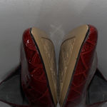 Bandolino  Red Croc Point Old Money Classic Timeless Pump Shoes Heels Size 8.5 M Photo 9