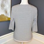 Rebecca Taylor  La Vie Striped Ruched Top Photo 4