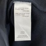 Tibi  Navy Blue‎ Lace Up Sweatshirt Dress XXS Long Sleeve Crew Neck Casual Photo 4