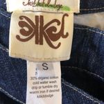 KitKit Dodge denim high waisted belted pleat‎ skirt Blue Photo 4