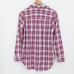 Madewell  Ex Boyfriend Plaid Shirt Womens Western Preppy Coastal Cowgirl Size S Photo 5