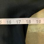 Eileen Fisher  Black Open Long Cardigan Jacket XS Button Front Pockets Minimalist Photo 4