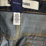 Gap Vintage Y2K Dark Wash Utility Denim Jean Skirt Classic Knee Length womens 12 Photo 10