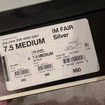 I. Miller  Women’s Silver Glitter Low-Wedge Heels/Sandals Photo 8