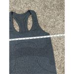 Lululemon Swiftly Tech Racerback Tank Top Slim Fit Running Heather Black Gray 6 Photo 5