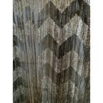 LuLaRoe Swim Cover Up Women Small Gold Metallic Chevron Duster Side Slits Photo 8