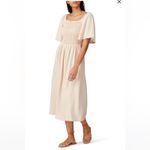 Bobeau B Collection by Mathilde Smocked Dress in cream L Photo 7