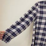 Rails Angelica Almond Pink Navy Plaid Soft Flannel Button Down Shirt Size Medium Photo 5